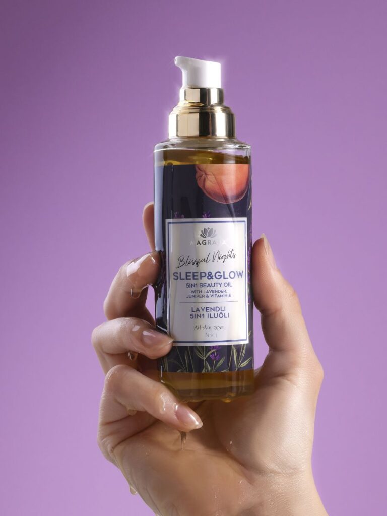 Lavender Body Oil With Vitamin E - 100 ml
