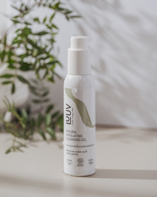 Natural Exfoliating Cleansing Gel with Bamboo, 125ml